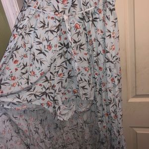 American Eagle: Floral Maxi Romper (Long)